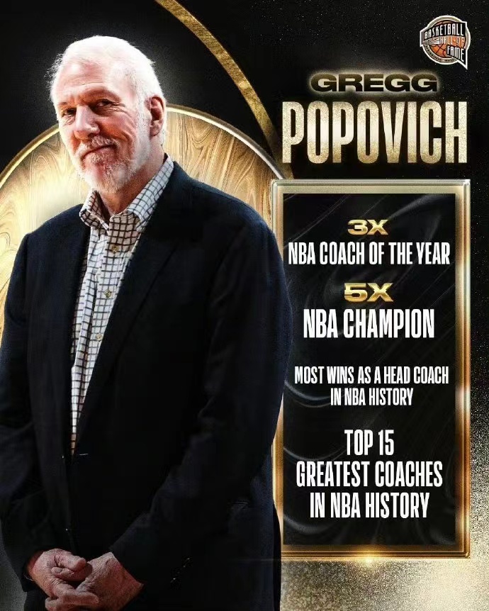 Popovich, Hall of Fame med en masse humor